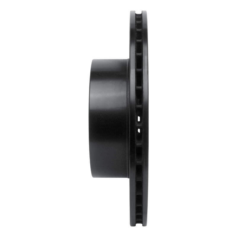 BMW 120i Brake Rotor (1) - Front Left - R1 Concepts - Drilled & Slotted - Black - `05-`07